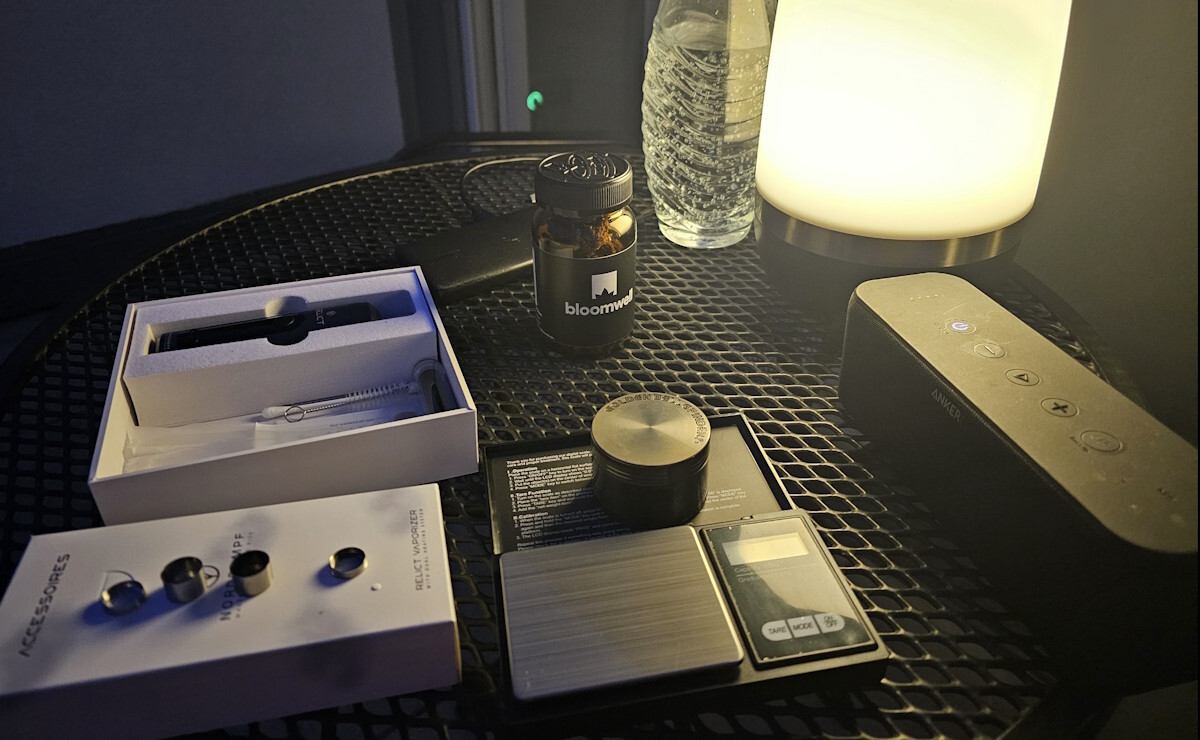 So sieht mein Ausrüstung beim ersten Ablauf aus.